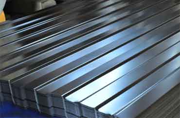 Galvanized profiled sheeting